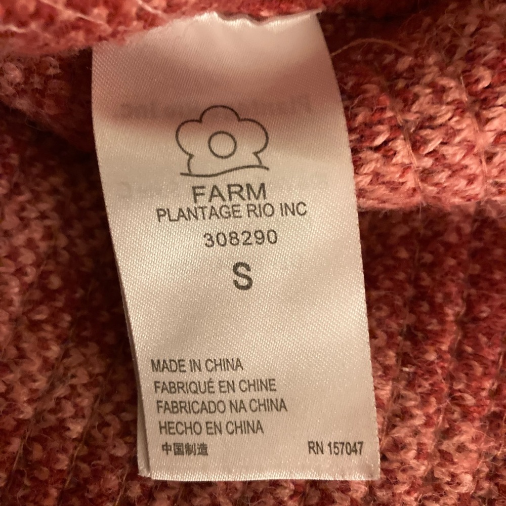 Farm Rio Heart Sequin Crewneck Sweater - Picture 4 of 7